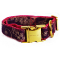 Cargar la imagen en la vista de la galería, Purple Indi collar de hebilla para perros y gatos