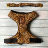 Conjunto Animal Print para perros y gatos Arnes+Collar