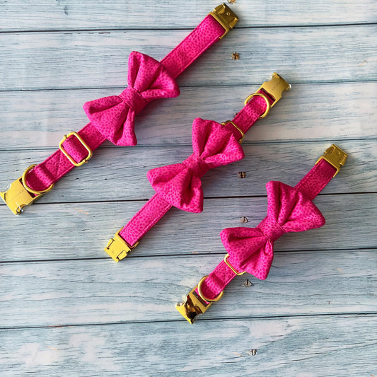 Collar Full PInk con Corbatin