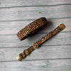 Conjunto Animal Print para perros y gatos Collar+Correa