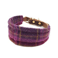 Cargar la imagen en la vista de la galería, GRAPE WOOL collar para perro de cuero
