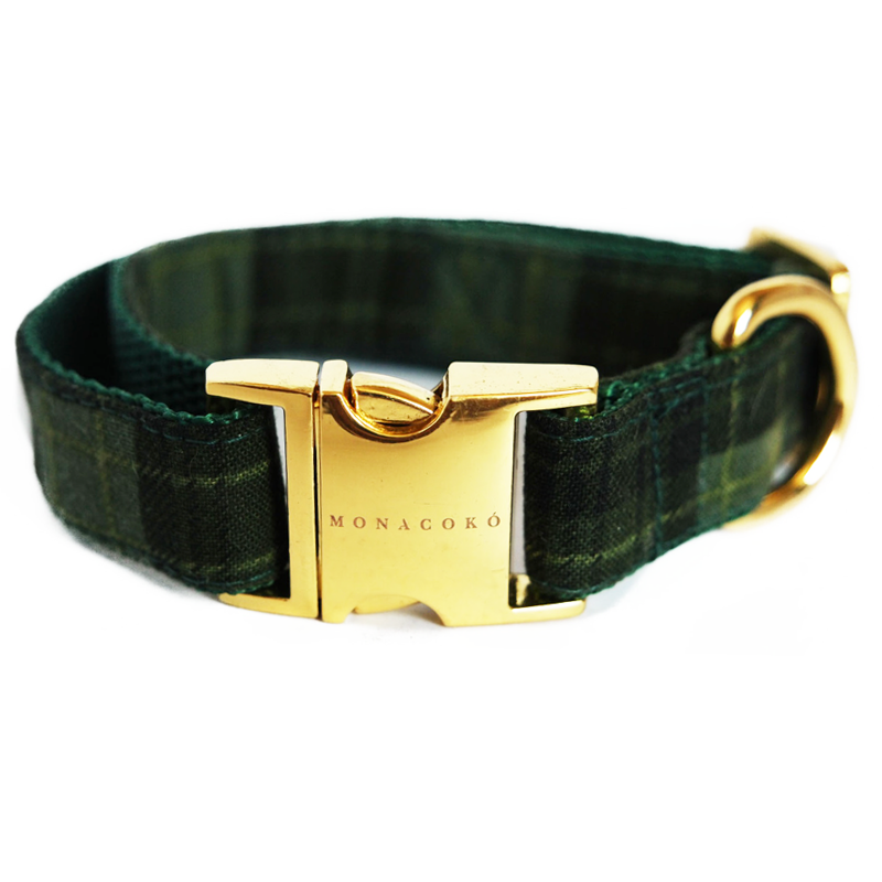 Wool collar de hebilla para perro